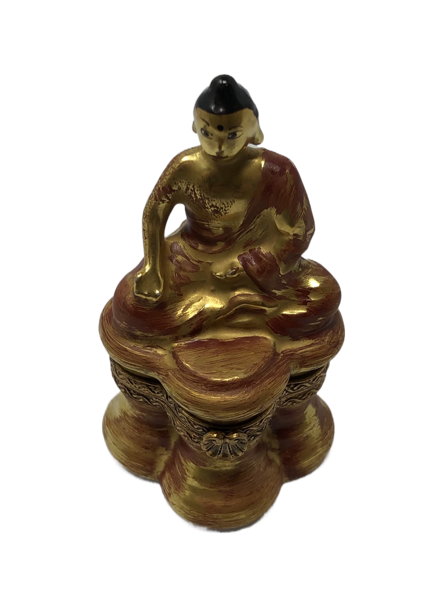 Golden Buddha Serenity - Handcrafted Limoges Box