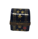 Starry Night Treasure - Midnight Blue Chest Limoges Box
