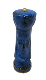 Regal Serenity - Blue Chess Piece Limoges Box