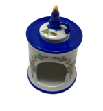 Enchanting Nights - Limoges Veilleuse: Blue and White Miniature Delight