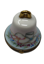Hats Off to Love - Bell Shaped Limoges Box