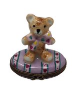 Heartfelt Hugs: Teddy Bear Limoges Box