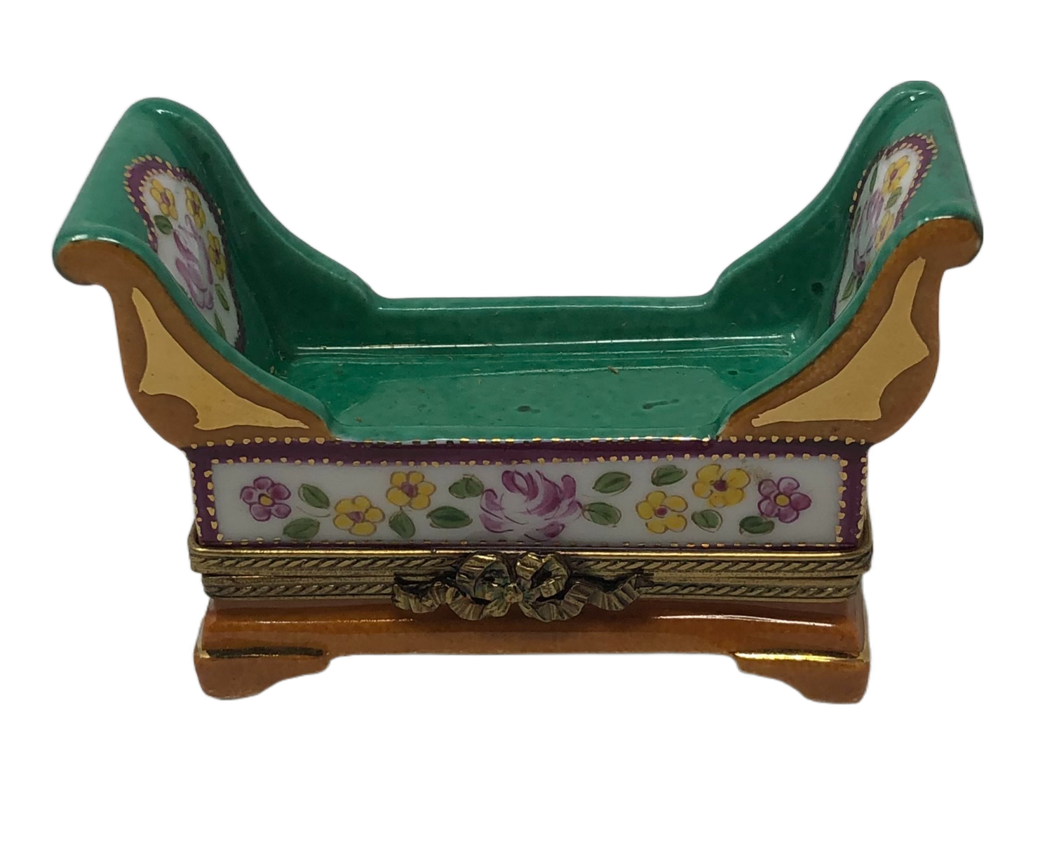 Regal Rendezvous: Sevres Lounger Limoges Box