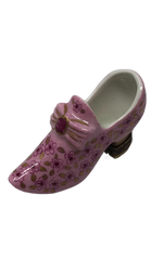 Pretty in Pink: Bow-Tiful Limoges Shoe Box