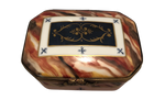 Enchanting Sky: Hand-Painted Limoges Box with Captivating Colors
