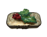 Holly & Candy Cane Delight: Festive Limoges Box