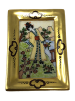 Enchanting Moments: Oriental Garden Picture Frame Limoges Box