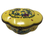 Sunflower Serenade: Yellow Organic Limoges Box