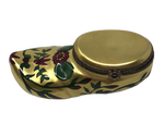 Gilded Blooms: Golden Shoe Limoges Box