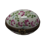 Blooming Whispers: Floral Egg Limoges Box