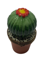 Desert Delights: Cactus in Pot Limoges Box