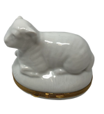 Sheep Dreams: Lying Down Limoges Box