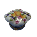 Berry Bliss: Whimsical White Cushion Limoges Box