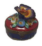 Regal Elegance: Floral Splendor Limoges Box