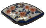 Elegant Whispers: Japanese Imari Fan Limoges Box