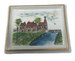 European Village Scenery: Limoges Picture Box