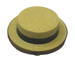 Sunshine Chic: Limoges Yellow Straw Hat Box