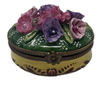 Enchanted Garden: Circular Floral Limoges Box