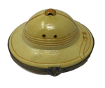Safari Sun: Limoges Box in the Shape of a Yellow Hat