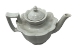 Elegant Brew: White Glazed Teapot Limoges Box