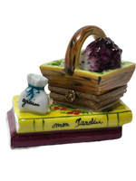 Culinary Inspiration: Limoges Box - Ingredients on a Cookbook