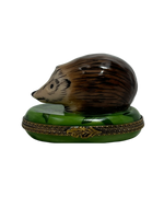 Hedgie Haven: Limoges Box - Adorable Hedgehog Collectible