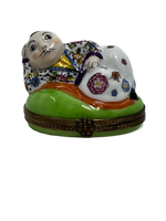 Floral Dreamer: Limoges Box - Whimsical Meadow Man