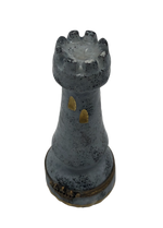 Majestic Castle: Hand-Painted Limoges Box in the Shape of a Chess Piece