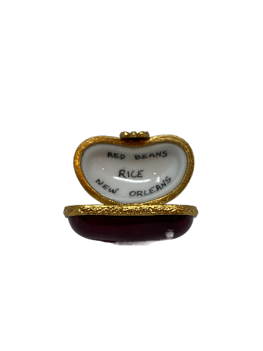Soulful Delights: Red Beans and Rice Limoges Box