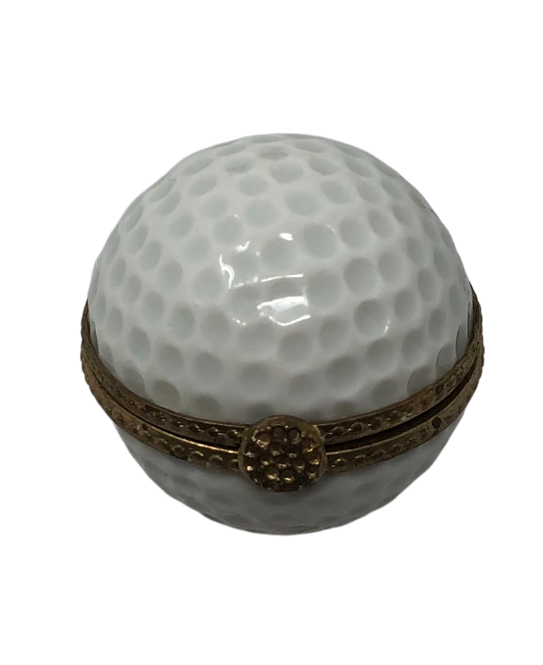 Swing in Style - Limoges Golf Ball Box