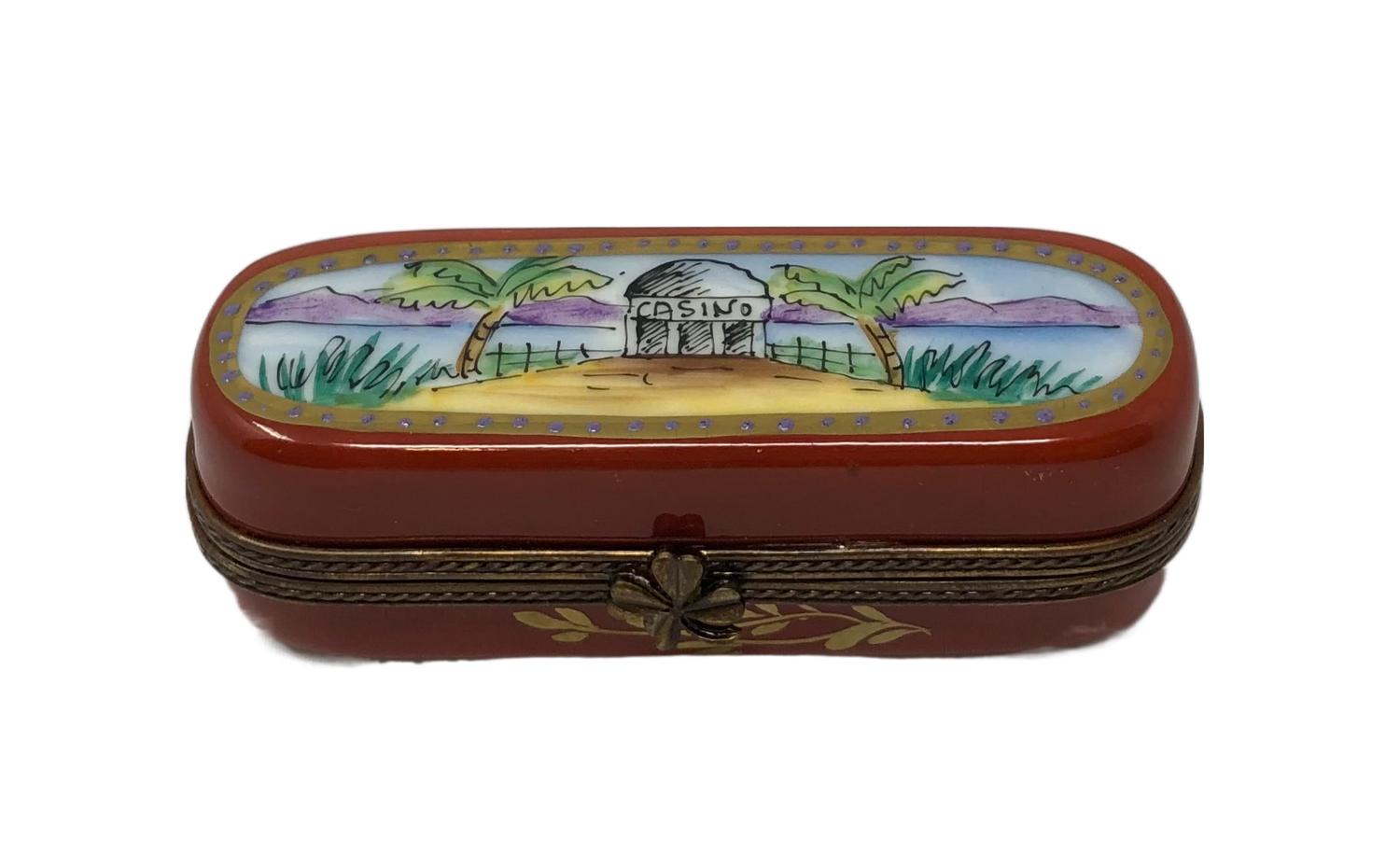 Tropical Casino Getaway: Limoges Box