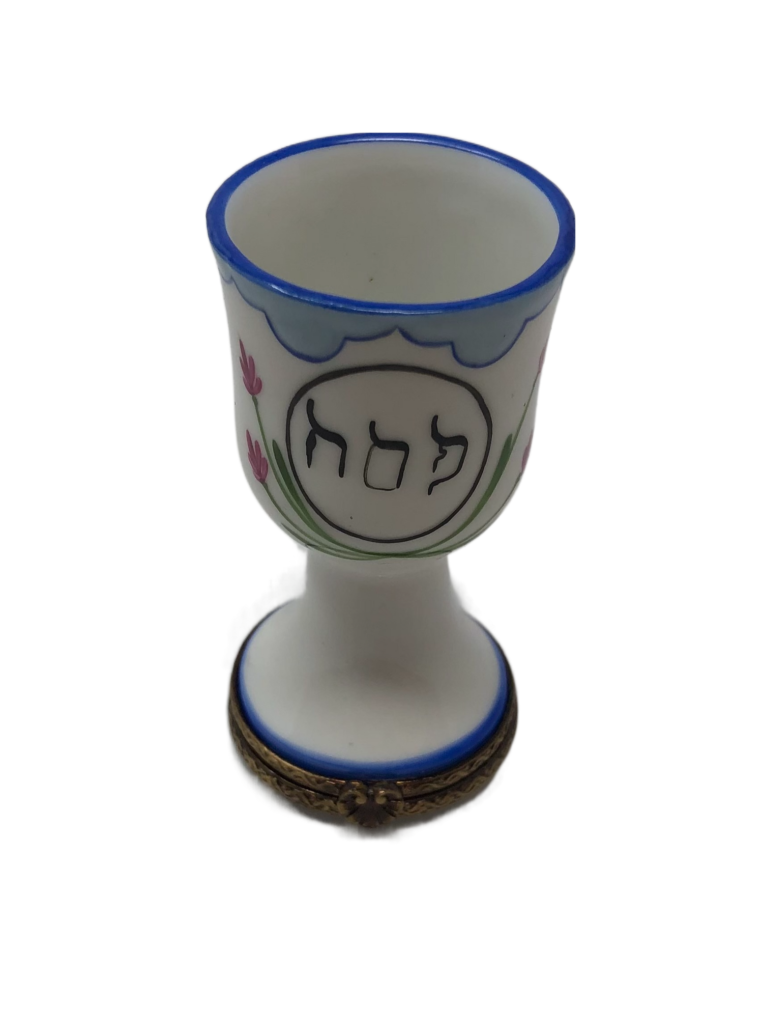 Little Dreams: White Kiddush Cup Limoges Box