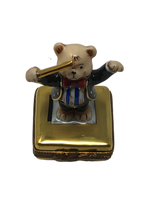 Maestro Bear: Conductor's Delight Limoges Box