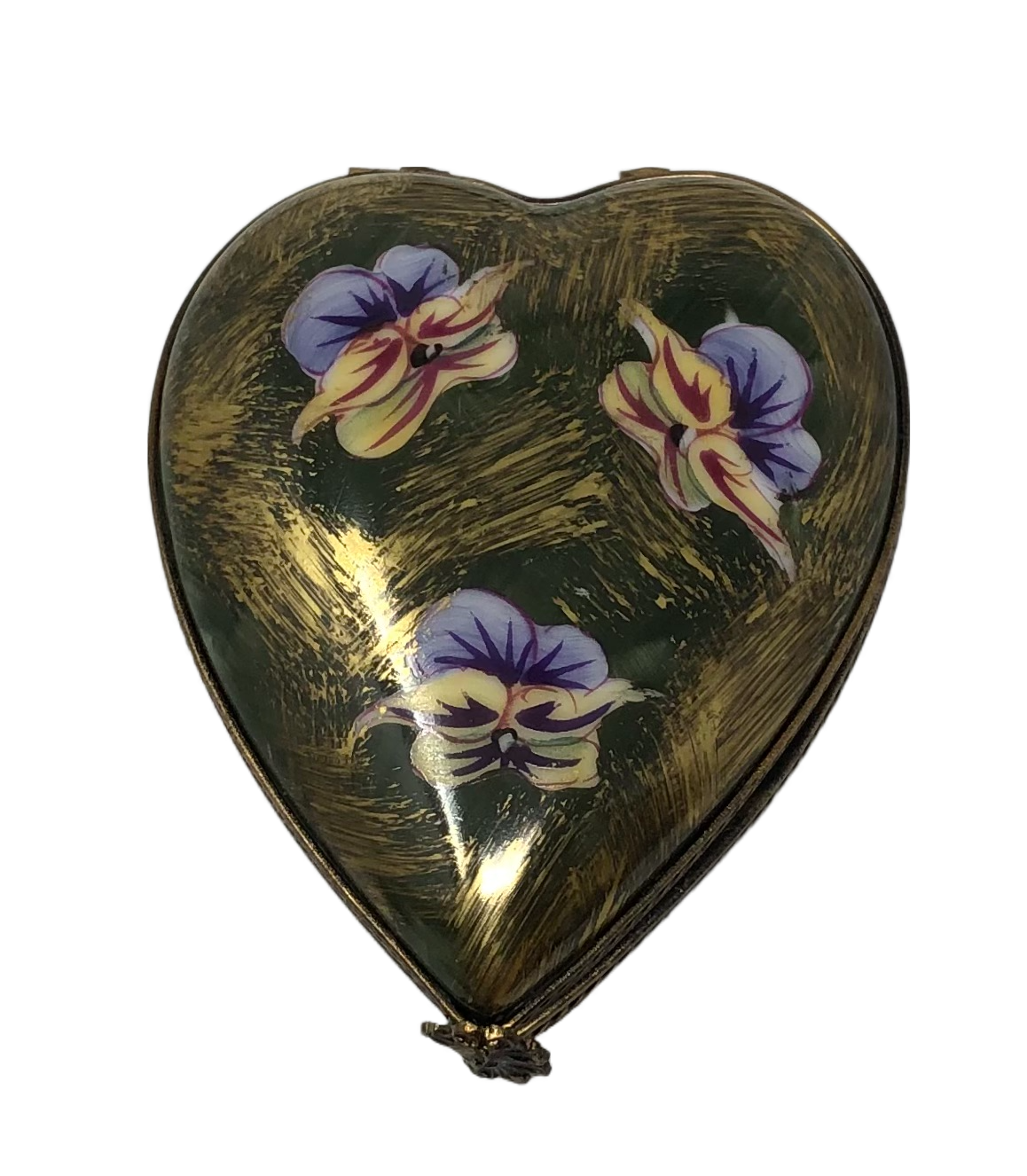 Enchanted Garden: Green Heart Limoges Box