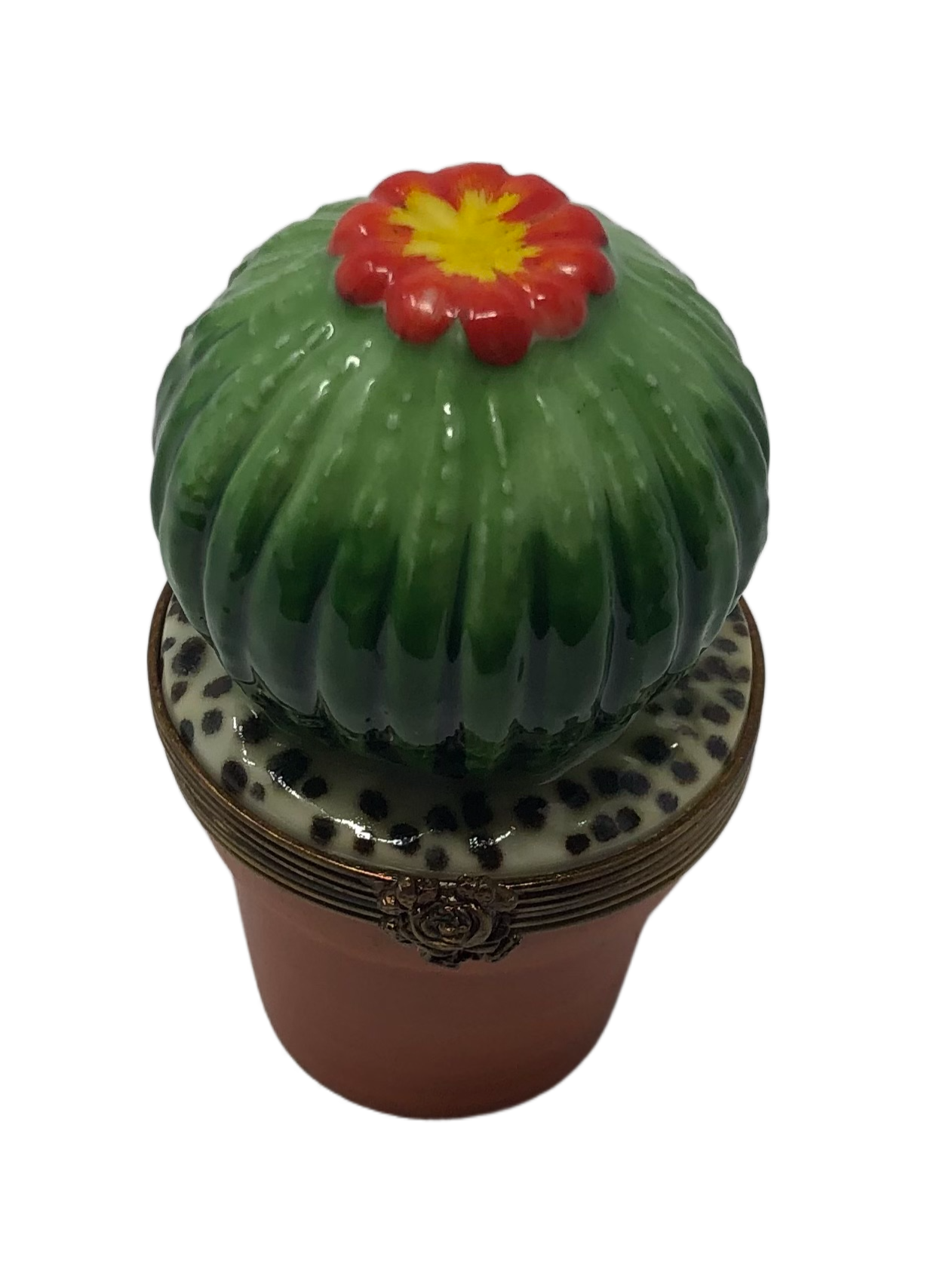 Desert Delights: Cactus in Pot Limoges Box