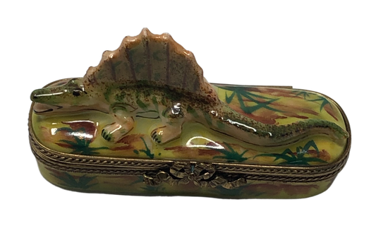 Jurassic Gems: Dimetrodon Limoges Box