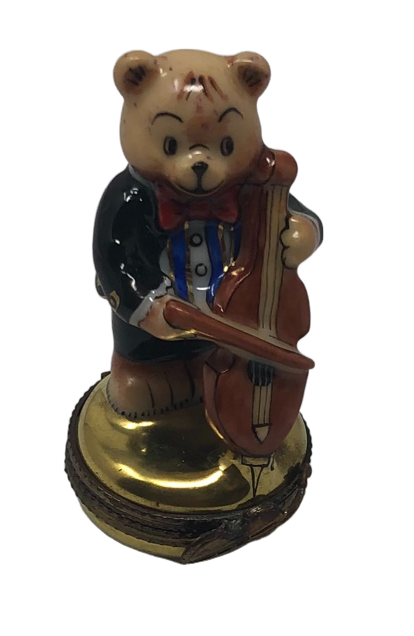 Melody Bear: Musical Teddy Limoges Box