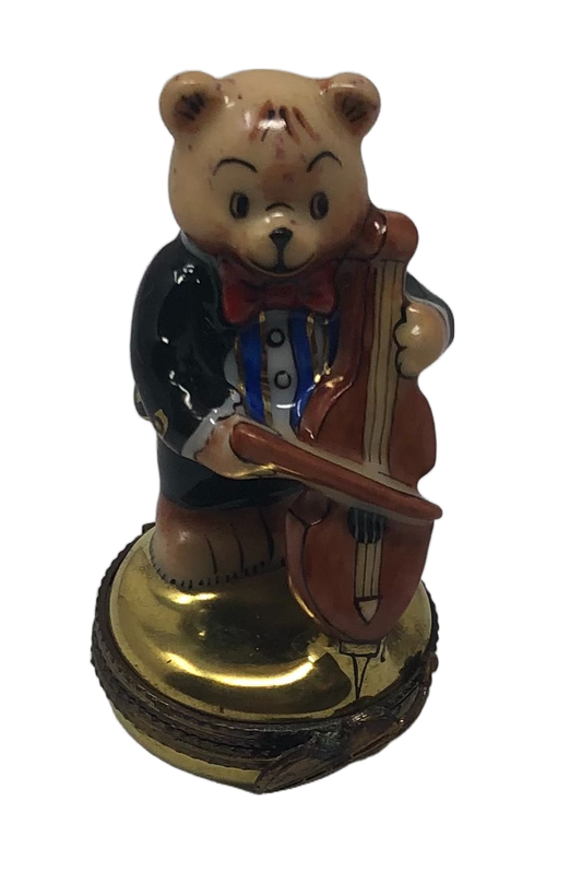 Melody Bear: Musical Teddy Limoges Box