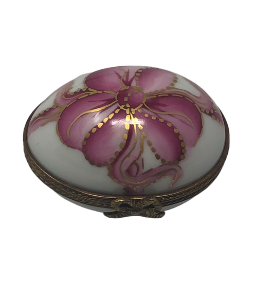Blooming Beauty: Limoges Floral Egg Box
